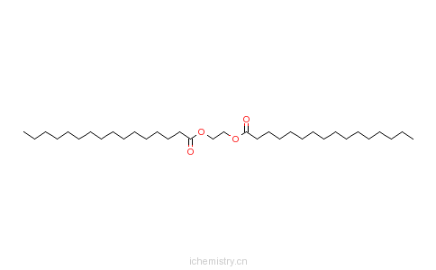 CAS:624-03-3_十六烷基酸-1,2-亚乙基酯的分子结构