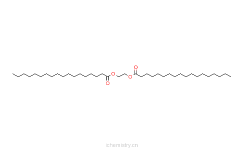 CAS:627-83-8_乙二醇硬脂酸双酯的分子结构