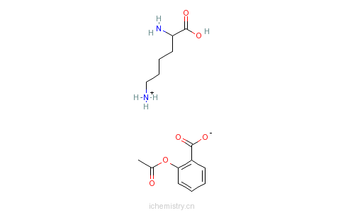 CAS:62952-06-1_赖氨匹林的分子结构
