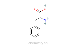 CAS:63-91-2_L-苯丙氨酸的分子结构
