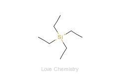 CAS:631-36-7_四乙基硅烷的分子结构