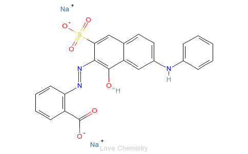 CAS:6369-32-0_C.I.媒染棕40的分子结构