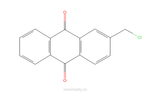 CAS:6374-87-4_2-氯乙基蒽的分子结构