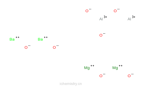 CAS:63774-55-0_氧化铝钡镁的分子结构