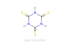 CAS:638-16-4_三聚硫氰酸的分子结构