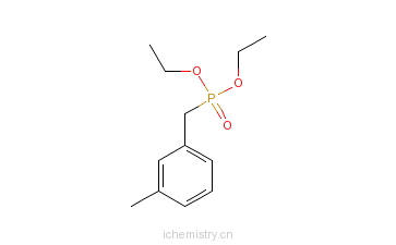 CAS:63909-50-2_(3-甲基苄基)膦酸二乙酯的分子结构