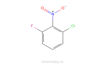 CAS:64182-61-2_2-氯-6-氟硝基苯的分子结构