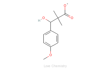 CAS:64284-35-1_2,2-׻-3-ǻ-3-(Լ)-3-(p-methoxyphenyl)propionic acidķӽṹ