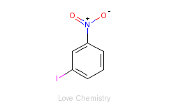 CAS:645-00-1_1-碘-3-硝基苯的分子结构