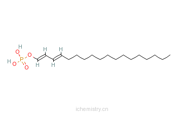 CAS:64509-07-5_二氢磷酸十八烷二烯醇酯的分子结构