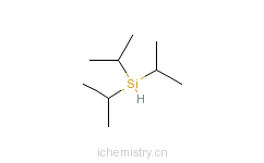 CAS:6459-79-6_三异丙基硅烷的分子结构