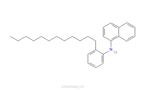 CAS:64654-05-3_N-(ʮ)-1-ӢƣN-(dodecylphenyl)-1-Naphthalenamineķӽṹ