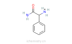 CAS:6485-67-2_左旋苯甘氨酸酰胺的分子结构