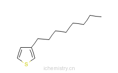 CAS:65016-62-8_3-辛基噻吩的分子结构