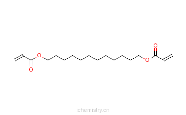 CAS:65144-37-8_2-丙烯酸-1,12-十二烷基二酯的分子结构