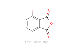 CAS:652-39-1_3-氟酞酐的分子结构