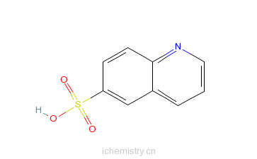CAS:65433-95-6_喹啉-6-磺酸的分子结构