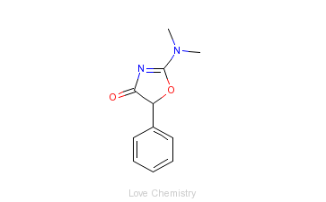 CAS:655-05-0_托扎啉酮的分子结构