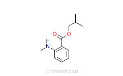 CAS:65505-24-0_2-甲氨基苯甲酸-2-甲基丙酯的分子结构