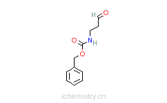 CAS:65564-05-8_N-苄氧羰基-3-氨基丙醛的分子结构