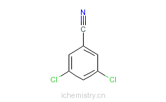 CAS:6575-00-4_3,5-二氯苯腈的分子结构