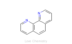 CAS:66-71-7_邻二氮杂菲的分子结构