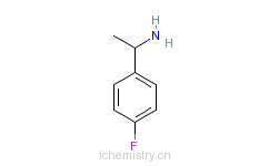 CAS:66399-30-2_(S)-(-)-1-(4-氟苯基)乙胺的分子结构