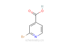 CAS:66572-56-3_2-溴异烟酸的分子结构