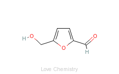 CAS:67-47-0_5-羟甲基糠醛的分子结构