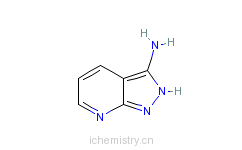 CAS:6752-16-5_3-氨基-1H-吡唑并[3,4-b]吡啶的分子结构