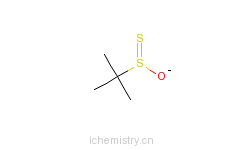 CAS:67734-35-4_R-(+)-叔丁基亚磺酸硫代叔丁酯的分子结构