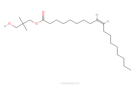 CAS:67989-24-6_Z-9-十八烯二酸-2,2-二甲基-1,3-丙二醇酯的分子结构