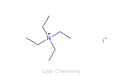 CAS:68-05-3_四乙基碘化铵的分子结构