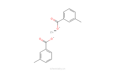 CAS:68092-46-6_3-甲基苯甲酸锌的分子结构