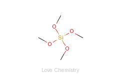 CAS:681-84-5_正硅酸甲酯的分子结构