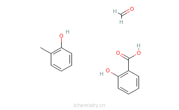 CAS:68189-17-3_水杨酸与甲醛及2-甲酚的聚合物的分子结构