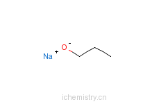 CAS:6819-41-6_正丙醇钠的分子结构