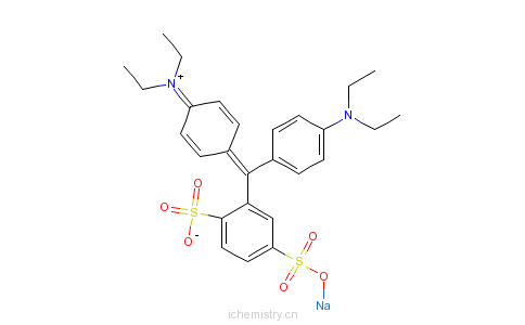 CAS:68238-36-8_提纯专利兰紫的分子结构