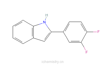 CAS:68290-36-8_2-(3,4-Difluorophenyl)-1H-indoleķӽṹ
