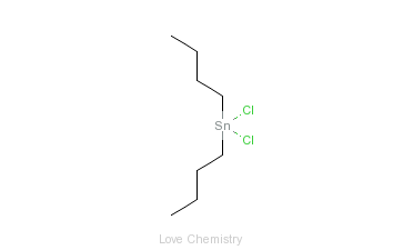 CAS:683-18-1_二丁基二氯化锡的分子结构