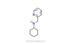 CAS:68339-45-7_2-(环己氨基甲基)吡啶的分子结构