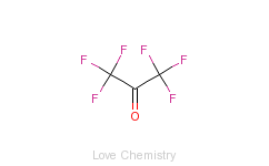 CAS:684-16-2_六氟丙酮的分子结构