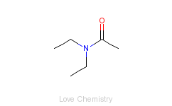 CAS:685-91-6_N,N-二乙基乙酰胺的分子结构