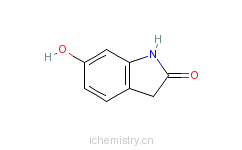 CAS:6855-48-7_6-羟基吲哚啉-2-酮的分子结构