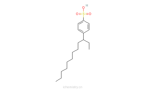 CAS:68584-22-5_C10-16-烷基苯磺酸的分子结构