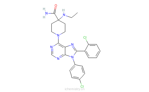 CAS:686344-29-6_奥替那班的分子结构