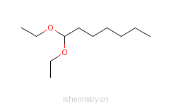 CAS:688-82-4_1,1-二乙氧基庚烷的分子结构
