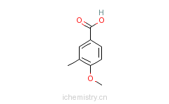 CAS:6880-04-2_4-甲氧基-3-甲基苯甲酸的分子结构