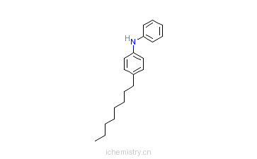 CAS:68938-84-1_N-[(1,1,3,3-四甲基丁基)苯基]-1-萘胺与4-辛基-N-(4-辛基苯基)苯胺的聚合物的分子结构