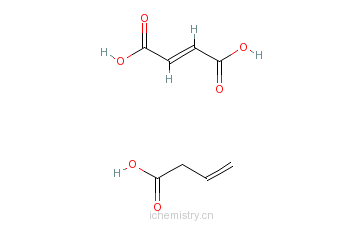 CAS:68954-14-3_(E)-2-丁烯二酸二-C16-18-烷酯与乙酸乙烯酯的聚合物的分子结构